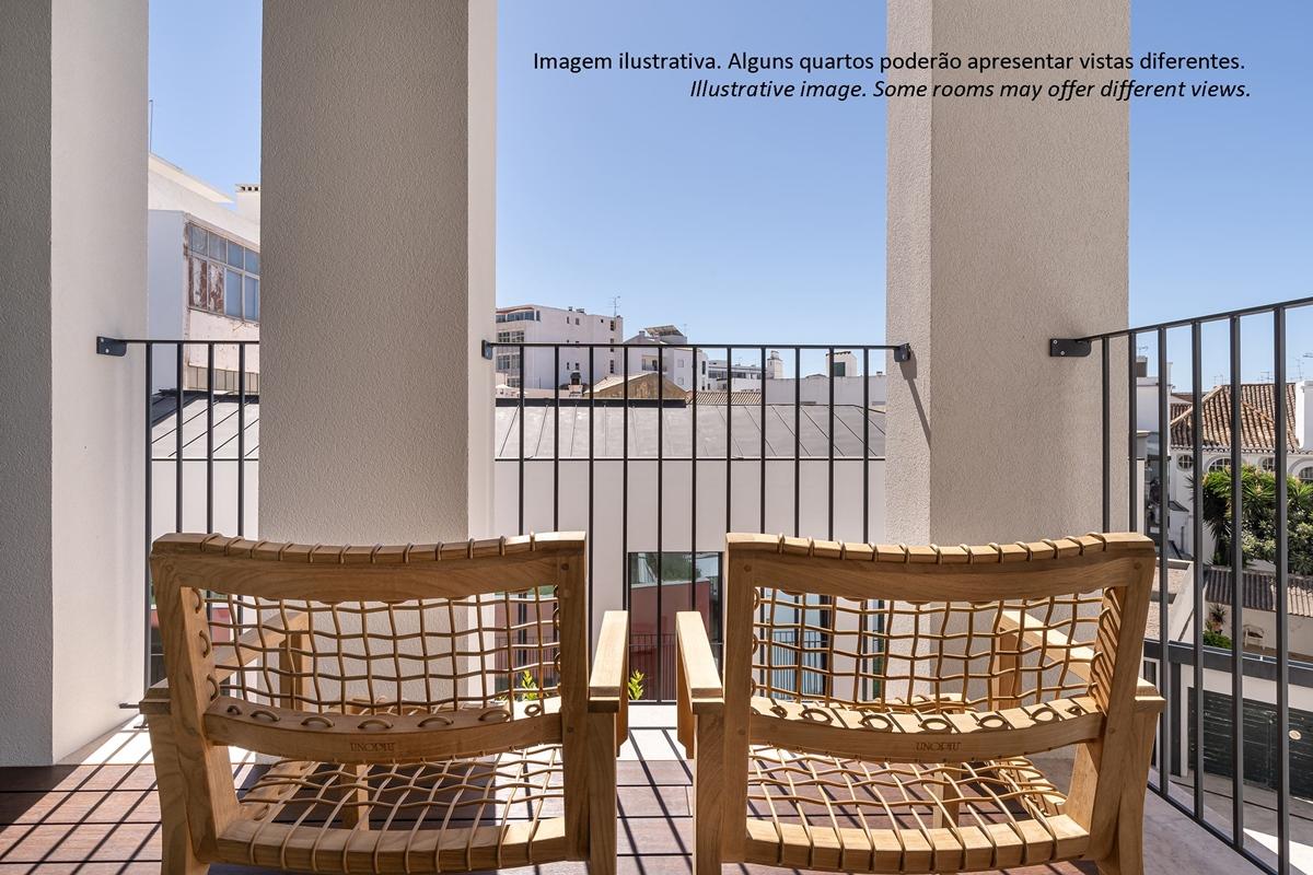 3Hb Faro Otel Dış mekan fotoğraf Balcony